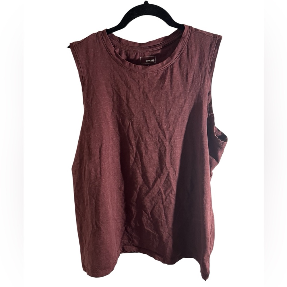 Sonoma Women's Rich Burgundy Tank
